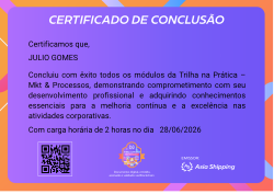 Trilha Na Prática - MKT & Processos