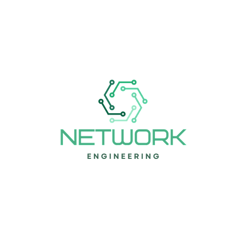 Green industrial data network logo