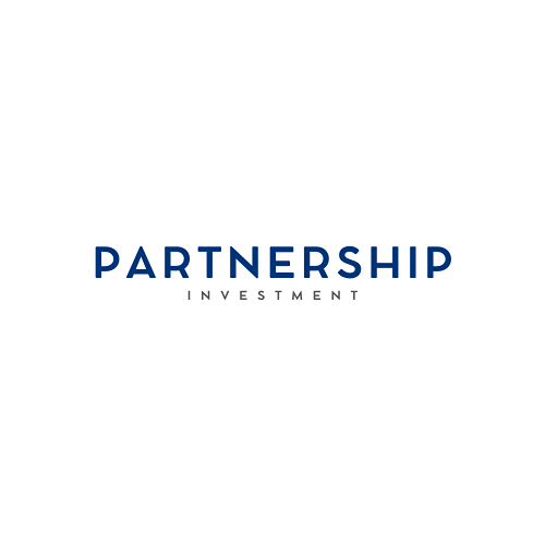 Blue Flat Illustrative Finance Company Logo